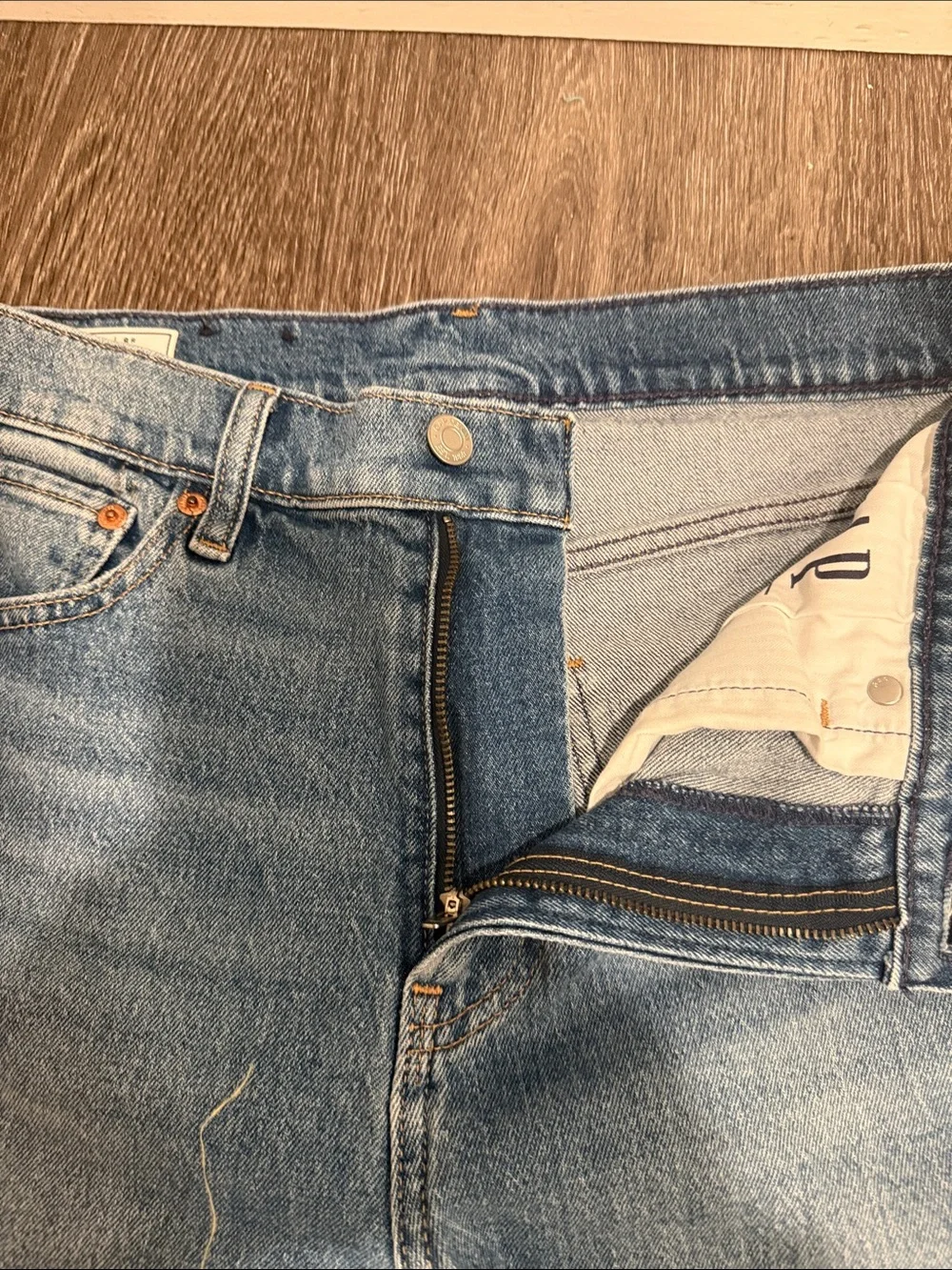 GAP Women's Straight Leg Jeans - Light Blue - Picture 5 of 11